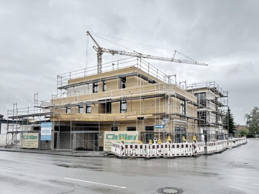 Bergkamen-Oberaden: Außenhülle steht – Innenausbau beginnt