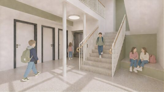 Neuer Holzbau für die Cottenburgschule in Castrop-Rauxel